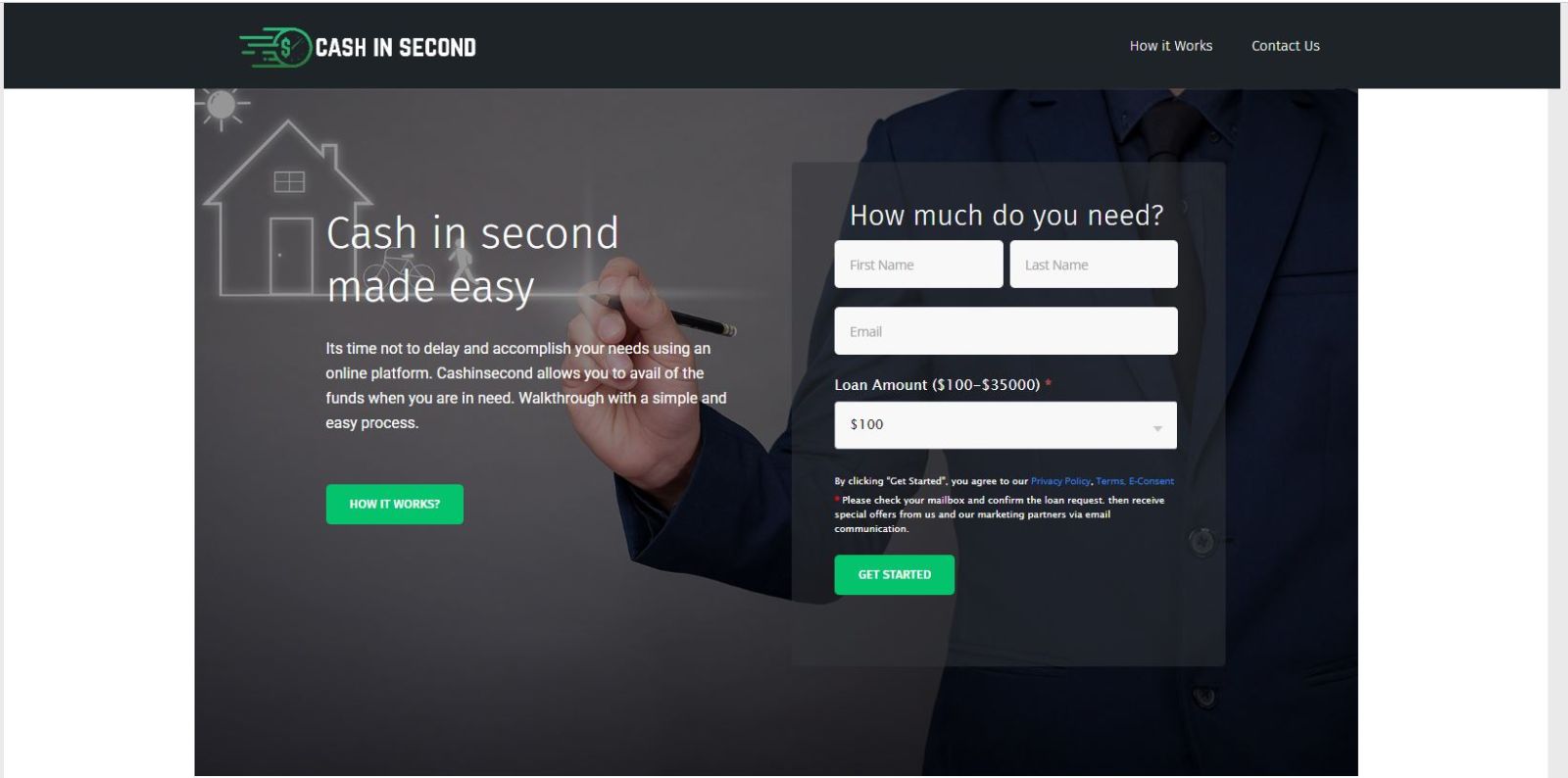 [CashinSecond_Revshare] CashinSecond - [US] - [DESK+MOB] - 75%